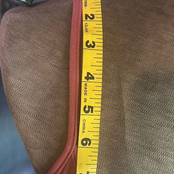 NWT Mittoshop Vneck adj. Straps Babydoll Style Tank Top SZ L in Brickred - Picture 3 of 8